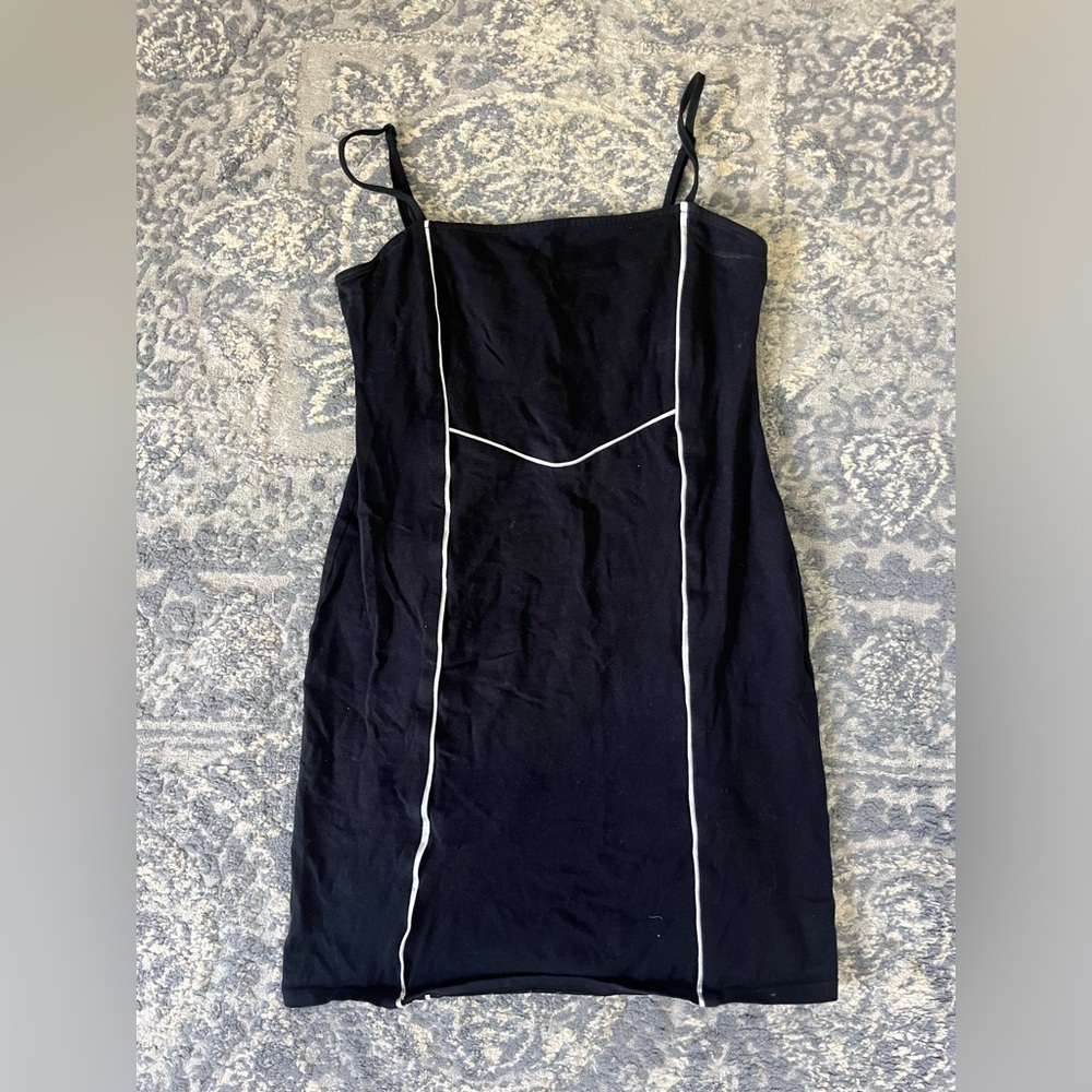 Motel Black Mini Dress